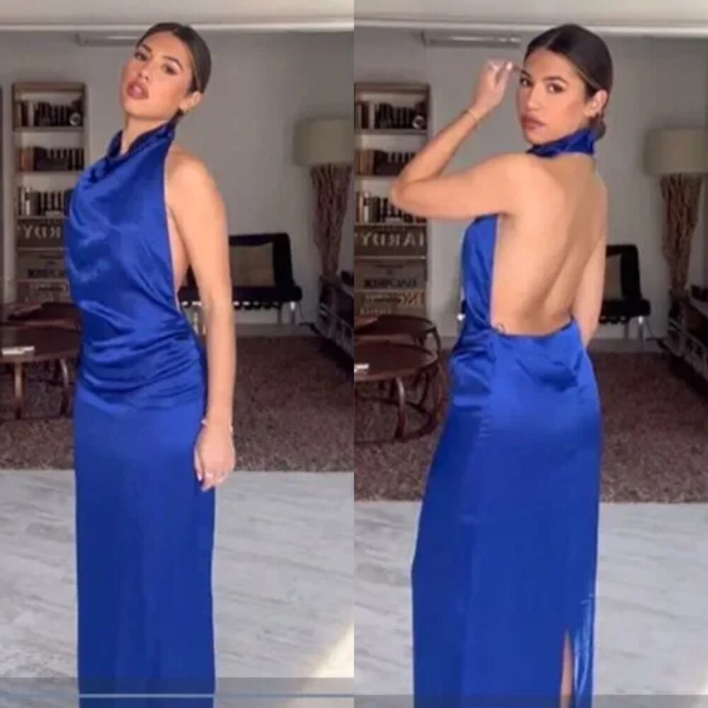 ZARA OPEN BACK DRESS ZW COLLECTION